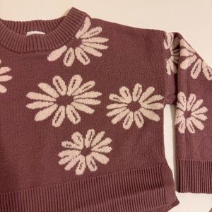 Modern Moments toddler girl floral sweater